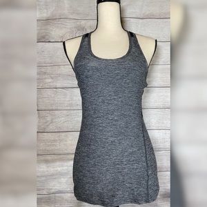ReeBok Grey Workout Gym Mesh Tank top
